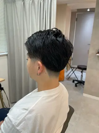 メンズ ✨透明感カラー✨ 🌈艶カラー🌈のヘアスタイル