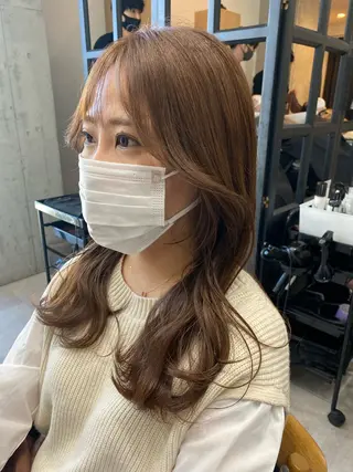 ミディアム カラー 似合う髪型見つけます AYAKAのヘアスタイル