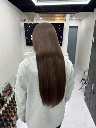 ロング カラー ブリーチ/エクステ モデル募集中🖤のヘアスタイル