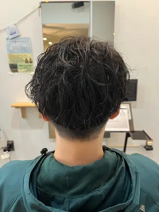 パーマ メンズ 橋野 来夢のヘアスタイル