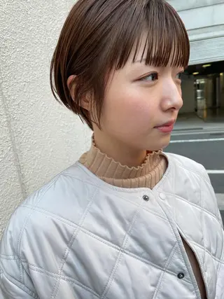 ショート ayane⭐️ボブ・ ショート・パーマのヘアスタイル