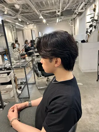 パーマ メンズ メンズ清潔感のプロ 💈メンズパーマ藤田のヘアスタイル