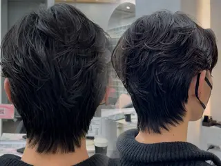 パーマ メンズ Tiktok5.8 万人🔥HAOのヘアスタイル