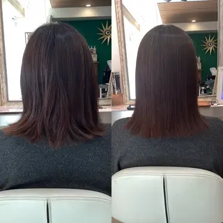 セミロング hair bonitaのヘアスタイル