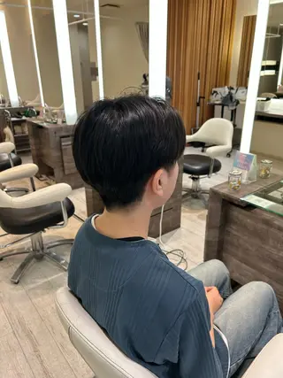 メンズ 片瀬 結のヘアスタイル