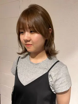ミディアム カットモデル募集中 MIYUUのヘアスタイル
