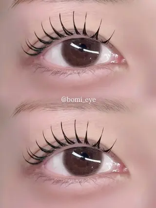 マツエク・マツパ 韓国束感まつげ |恵比寿 bomiのマツエク・マツパデザイン