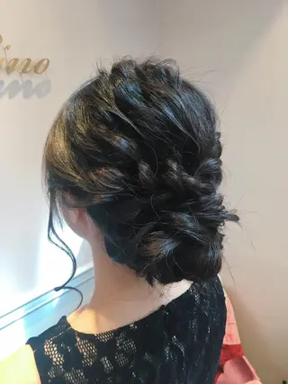 ロング ヘアアレンジ 鈴木 麻希のヘアスタイル