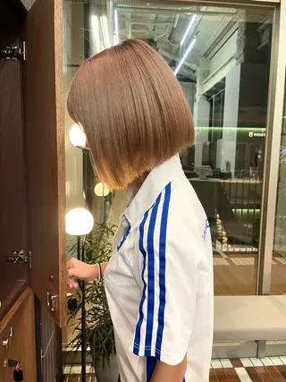 ショート カラー メンズパーマ特化 sayoのヘアスタイル