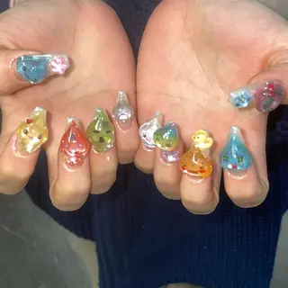 ネイル 💖𝓜𝓲𝓸 /7月予約受付中💖のネイルデザイン