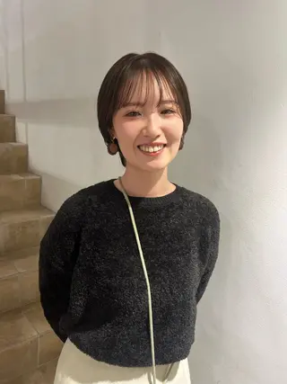 ショート 岡田 陸のヘアスタイル