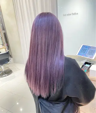 ロング カラー ヘアアレンジ 艶カラー✨縮毛矯正✨ 翁長孝輔のヘアスタイル
