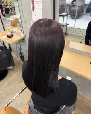 カラー 🍒透明感カラー× 艶髪🍒Mihoのヘアスタイル