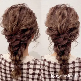 ヘアアレンジ eyelash ufuのマツエク・マツパデザイン
