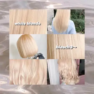 ミディアム カラー ヘアアレンジ 韓国レイヤーカット/ 儚げカラーチナツのヘアスタイル