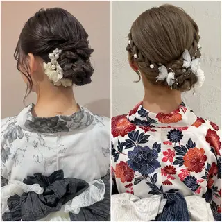 ヘアアレンジ 🦋Misaki🦋 メンズパーマ/着付けのその他イメージ