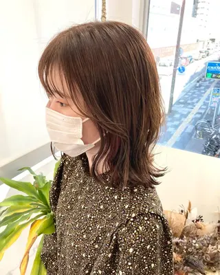 ミディアム Chainon 山中 拓也のヘアスタイル