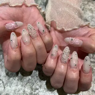 ネイル アクリルスカルプ𓆈 RounGe町田店のネイルデザイン