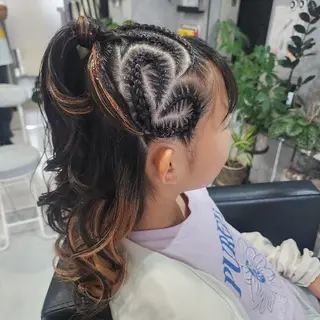 ヘアアレンジ キッズ ESTELA... OHARA のヘアスタイル