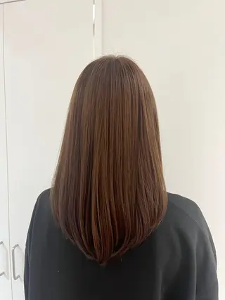 ミディアム 大宮レイヤーカット× 透明感カラー　rioのヘアスタイル