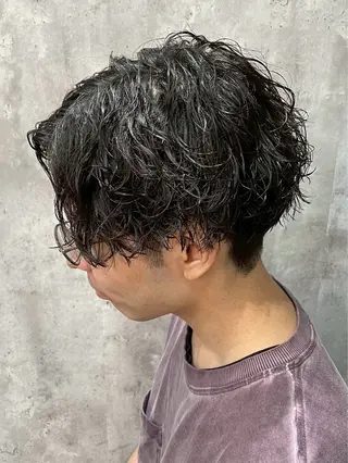 パーマ 🔥メンズカット🔥 パーマ⚡️松永のヘアスタイル