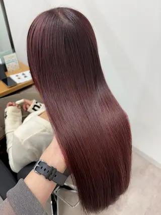 ロング カラー anB Bのヘアスタイル
