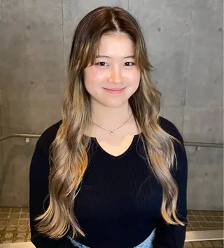ロング 🌈メンズパーマ🌈 メンズカットアリサのヘアスタイル