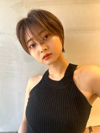ショート 石川直樹 似合わせカット✨のヘアスタイル