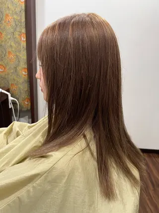 ロング カラー TELA HAIR 店長 塩田のヘアスタイル