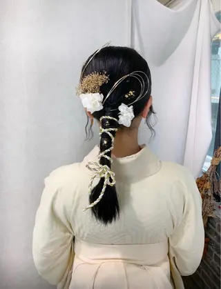 ヘアアレンジ Rui 🦩 パーマモデル募集中のヘアスタイル