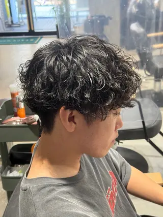 ショート パーマ メンズ メンズカットパーマ ✂️ JOYAのヘアスタイル