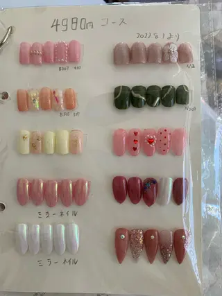 ネイル 横浜市中区曙町 ネイルE·U·Bのネイルデザイン
