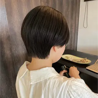 ショート 西野 優夏のヘアスタイル