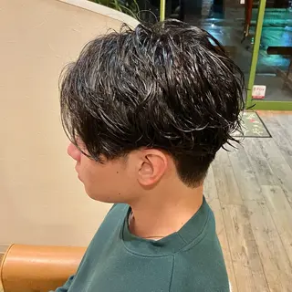 パーマ メンズ 森田 研司のヘアスタイル