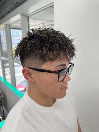 カラー メンズ 似合わせが得意 村松慧汰のヘアスタイル