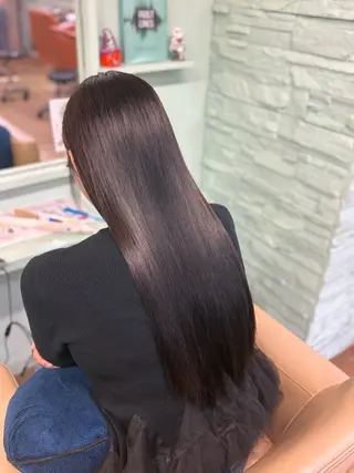 ロング カラー Haruka🕊 透明感カラーのヘアスタイル