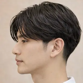 パーマ メンズ メンズ清潔感のプロ 💈メンズパーマ藤田のヘアスタイル