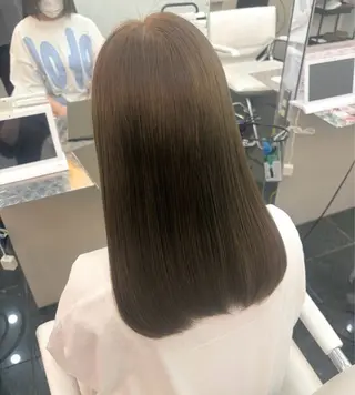 カラー ガーリー×韓国🎀 ⟡.·天野結良⟡.·のヘアスタイル