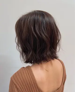 ミディアム 伸びても可愛いカラー 愛甲竜佑のヘアスタイル