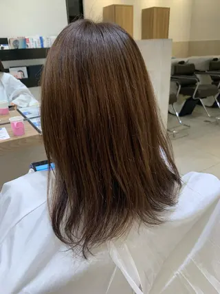 ミディアム 東 大介/骨格矯正カットのヘアスタイル