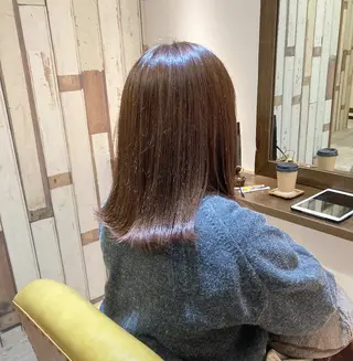 ミディアム 松江 幸世のヘアスタイル