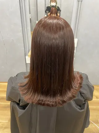 髪質改善カラー /髪質改善ストレートのヘアスタイル