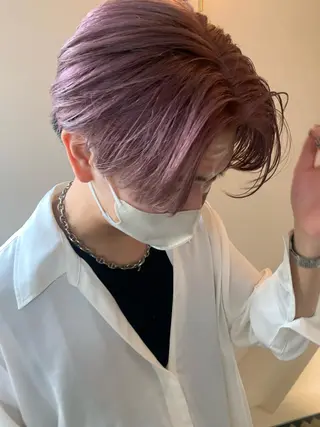 ショート カラー 本間 結衣のヘアスタイル
