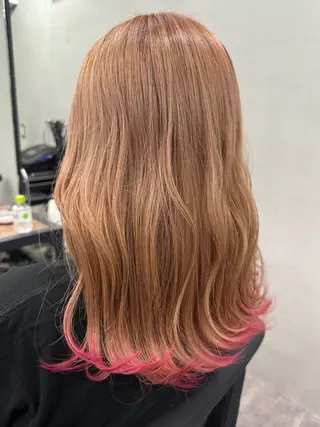 カラー vixus erinaのヘアスタイル
