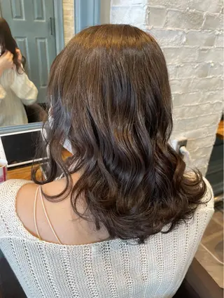 セミロング カラー 川崎のカラー職人🥣 kentaのヘアスタイル