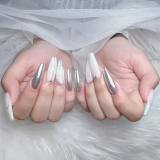 ロング カラー Bling Salonのネイルデザイン