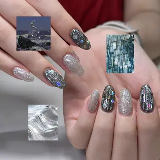ネイル BLUE CORAのネイルデザイン
