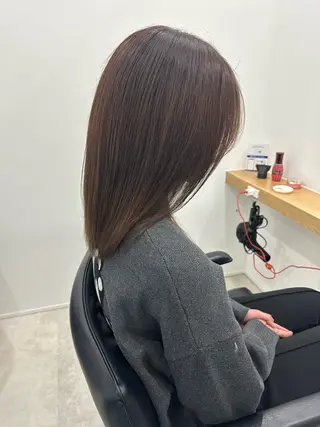 ミディアム カラー レイヤー/ヘアセット 💐nao.のヘアスタイル