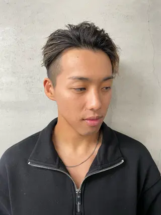 ショート パーマ メンズ 亀井隆汰/メンズ専門 パーマ/フェード可のヘアスタイル