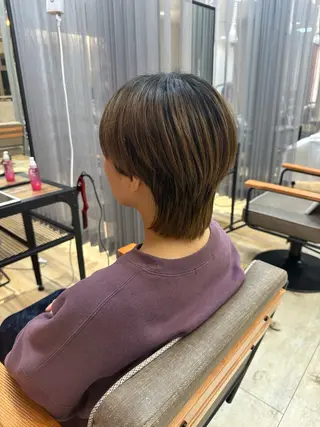 ショート and fine ほりのヘアスタイル